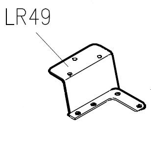 Siruba 818F-RM Кронштейн LR49 (original)