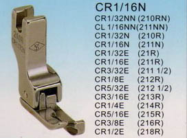 Лапка для отстрочек CR 1/32" 